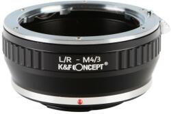 K&F Concept Adaptor montura K&F Concept L/R-M4/3 de la Leica R-Micro 4/3 (MFT) KF06.253