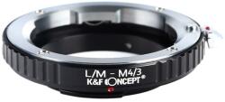 K&F Concept Adaptor montura K&F Concept L/M-M4/3 de la Leica M-Micro 4/3 (MFT) KF06.115