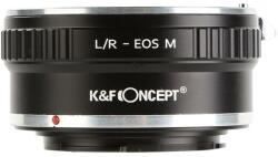 K&F Concept Adaptor montura K&F Concept L/R-EOS M de la Leica R la EOS M-Mount KF06.272