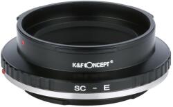 K&F Concept Adaptor montura K&F Concept SC-E de la Contax RF/Nikon S la Sony E-mount KF06.327