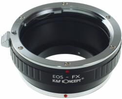 K&F Concept Adaptor montura K&F Concept EOS-FX de la Canon EOS la Fuji X-Mount KF06.061