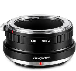 K&F Concept Adaptor montura K&F Concept NIK-Nik Z de la Nikon F la Nikon Z6 Z7 KF06.372