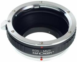 K&F Concept Adaptor montura K&F Concept EOS-M4/3 de la Canon EOS-M4/3 (MFT) KF06.090
