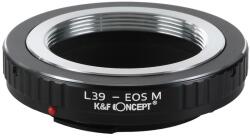 K&F Concept Adaptor montura K&F Concept M39-EOS M de la M39 la EOS M-Mount KF06.332