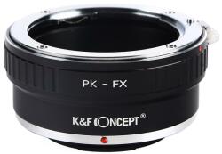 K&F Concept Adaptor montura K&F Concept PK-FX de la Pentax K la Fuji X-Mount KF06.059