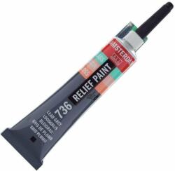 Amsterdam Relief Paint 20 ml Lead Grey