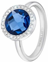  Morellato Acél gyűrű kék kristállyal Essenza SAGX15 (Kerület 52 mm)