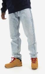 Wood Wood jeans din bumbac Sol Rigid Denim Slim Fit 12215802.7051-HEAVYWA 99KK-SJM0BC_55J