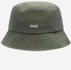 Wood Wood pălărie din bumbac Ossian Bucket Hat 12240817-7083 BLACK culoarea verde, bumbac 12240817.7083-DUSTYGREEN 99KK-CAM0KA_77X
