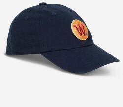 Wood Wood șapcă de baseball din bumbac Eli Badge culoarea bleumarin, cu imprimeu 10280800.7083-OFFWHITE 99KK-CAU1IR_59X