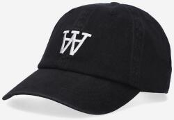Wood Wood șapcă de baseball din bumbac Eli AA culoarea negru, cu imprimeu 10250811.7083-OFFWHITE 99KK-CAM0K8_99X