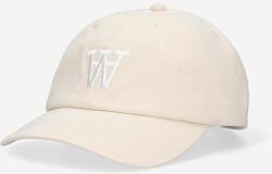 Wood Wood șapcă de baseball din bumbac Eli AA culoarea alb, cu imprimeu 10250811.7083-OFFWHITE 99KK-CAM0K8_00X