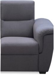 TEMPO KONDELA Rész támasztékkal, szürke szövet, csak rendelésre, jobbos, BORN 1 1B