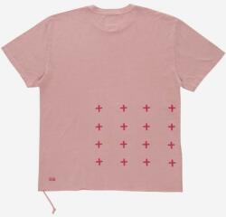 KSUBI tricou din bumbac culoarea roz, cu imprimeu MSP23TE025-PINK 99KK-TSM26W_30X