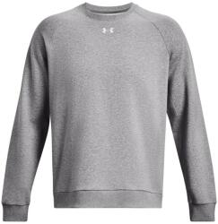 Under Armour Férfi sportos cipzár nélküli pulcsi Under Armour RIVAL FLEECE CREW szürke 1379755-025 - XXL