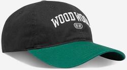 Wood Wood șapcă de baseball din bumbac Brian culoarea bleumarin, cu imprimeu 12130807.7083-RUST 99KK-CAU1J7_59X