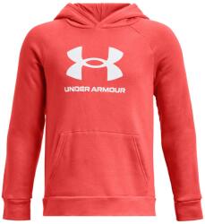 Under Armour Gyerek funkcionális cipzár nélküli pulcsi Under Armour RIVAL FLEECE BL HOODIE K piros 1379791-690 - YS