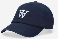 Wood Wood șapcă de baseball din bumbac Eli AA culoarea bleumarin, cu imprimeu 10250811.7083-OFFWHITE 99KK-CAM0K8_59X