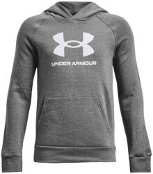 Under Armour Gyerek sportos cipzár nélküli pulcsi Under Armour RIVAL FLEECE BL HOODIE K szürke 1379791-025 - YS