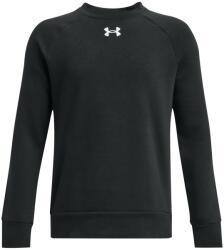 Under Armour Gyerek funkcionális cipzár nélküli pulcsi Under Armour RIVAL FLEECE CREW K fekete 1379796-001 - YXL