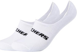 Skechers Șosete Femei 2PPK Mesh Ventilation Footies Socks Skechers Alb 39 / 42