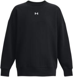 Under Armour Női sportos cipzár nélküli pulcsi Under Armour RIVAL FLEECE OS CREW W fekete 1379491-001 - M