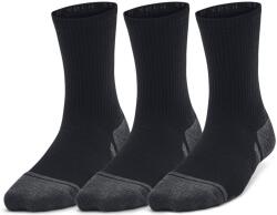 Under Armour Gyerek funkcionális magas zokni Under Armour PERFORM TECH 3P CREW K fekete 1379521-001 - XS