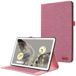  FABRIC Husă rabatabilă pentru Google Pixel Tab , roz zbor