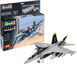 Revell Model Set F/A18F Super Hornet makett repülő 1: 72(63834) (63834)
