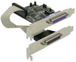 Delock PCI Express kártya > 2 x párhuzamos (89125) - dstore