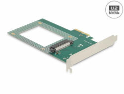 Delock PCI Express x4-kártya - 1 x belső U. 2 NVMe SFF-8639 (90081) - dstore