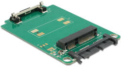 Delock Micro SATA 16 Pin > mSATA teljes méret konverter (62520) - dstore