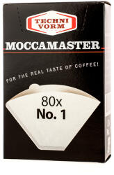 Moccamaster Filtre MOCCAMASTER Nr. 1 - 80buc/set