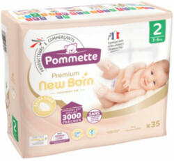 Pommette Premium New Born pelenka Csomagolás sérült! (2-es) 3 - 6 kg (35 db/cs)
