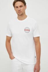Michael Kors pamut póló fehér, nyomott mintás - fehér S - answear - 34 990 Ft