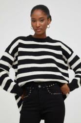 ANSWEAR pulóver könnyű, női, fekete - fekete S/M - answear - 13 785 Ft