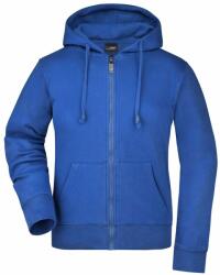 James & Nicholson (Daiber) Női cipzáros kapucnis felső JN053 - Királykék | 2XL (1-JN053-149893)
