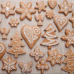  Decoupage szalvéták Sweet Gingerbreads - 1 db (decoupage)