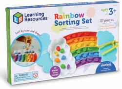 Learning Resources Szivárvány szortírozó játék - Rainbow Sorting Set (LER3378)