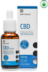 USA Medical CBD olaj kutyáknak és macskáknak USA medical 250 mg
