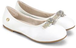 BIBI Shoes Balerini Bibi Ballerina White Sparkle