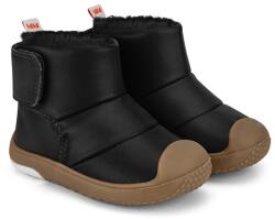 BIBI Shoes Ghete Baieti Bibi Prewalker Black 2.0 cu Blanita