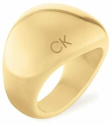 Calvin Klein Masszív aranyozott gyűrű Trends 35000441 (Kerület 54 mm)