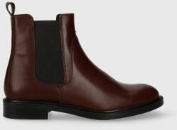 Vagabond Shoemakers bőr bokacsizma AMINA piros, női, lapos talpú, 5603.001. 27 - piros Női 36