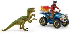 Schleich Set figurine Schleich, Fuga pe ATV (4059433572710) - imperios Figurina