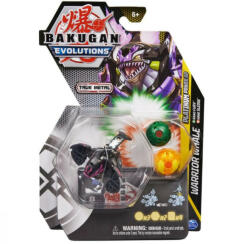 Spin Master Set 3 figurine Bakugan Evolutions Platinum Power Up, Warrior Whale, Furv, Sledge, Multicolor, 7 cm Figurina
