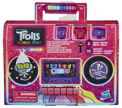 Trolls Set 2 figurine Trolls Tiny Dancers, cu 12 accesorii, 4 ani+, Multicolor, 3 cm (5010993653843) - imperios Figurina