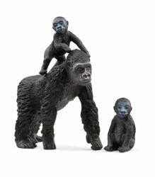 Schleich Figurina schleich, Gorilla Family, 19 x 13 x 4 cm