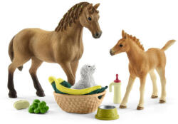 Schleich Set figurine Schleich, Ingrijirea animalutelor Sarei