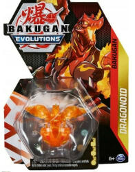 Spin Master Figurina Bakugan Evolutions, Dragonoid, Portocaliu, 6 cm